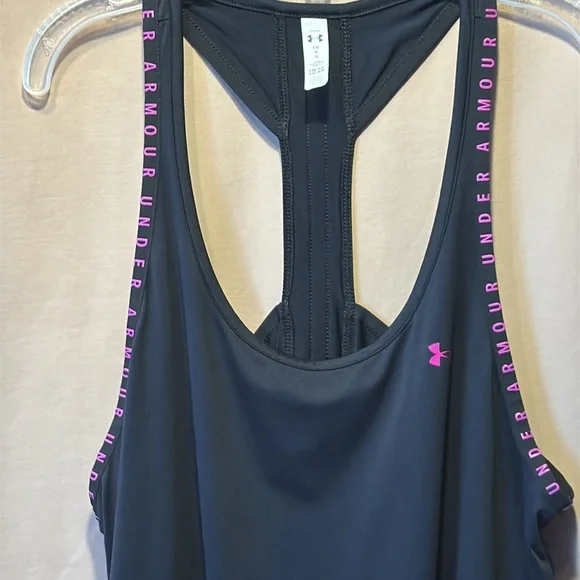 Under Armour Black Backless Tank Top - Picture 2 of 7